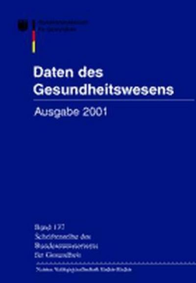 Daten des Gesundheitswesens 2001