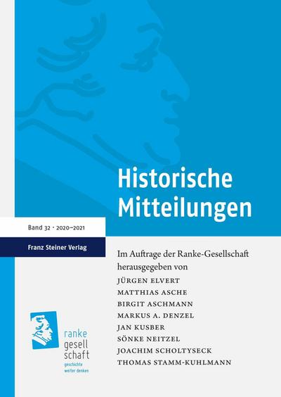 Historische Mitteilungen 32 (2020-2021)