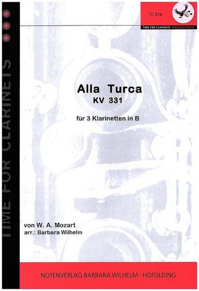 Allla turca KV331für 3 Klarinetten