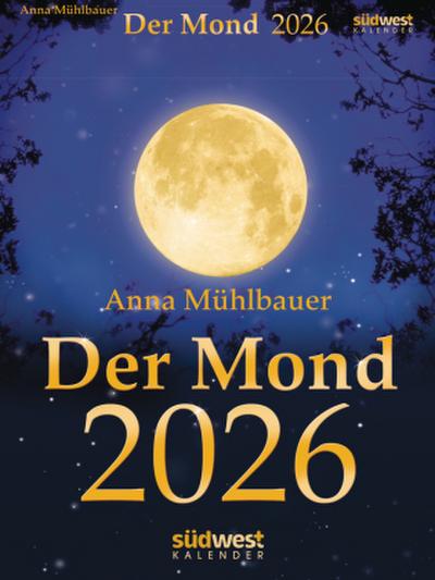 Der Mond 2026  - Tagesabreißkalender