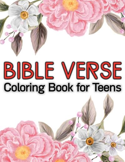 Bible verse coloring book for teens