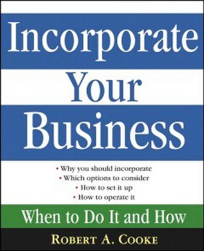 Incorporate Your Business