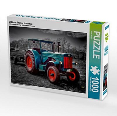 Oldtimer Traktor Hanomag (Puzzle)