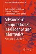 Advances in Computational Intelligence and Informa