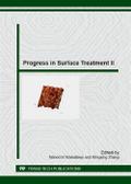 Progress in Surface Treatment II
