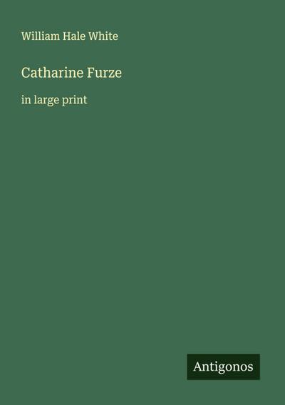 Catharine Furze