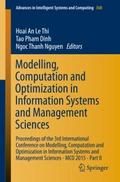 Modelling, Computation and Optimization in Informa