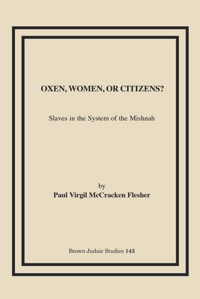 Oxen, Women, or Citizens?