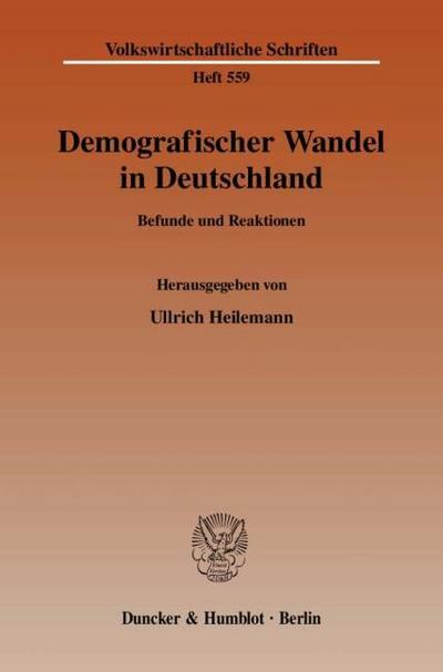 Demografischer Wandel in Deutschland