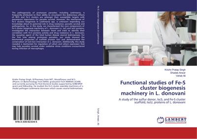 Functional studies of Fe-S cluster biogenesis machinery in L. donovani