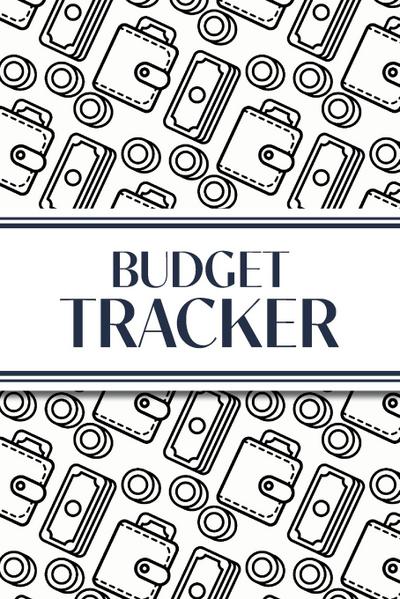 Budget Tracker (White and Black Money Outlines)