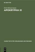 Apokrypha III