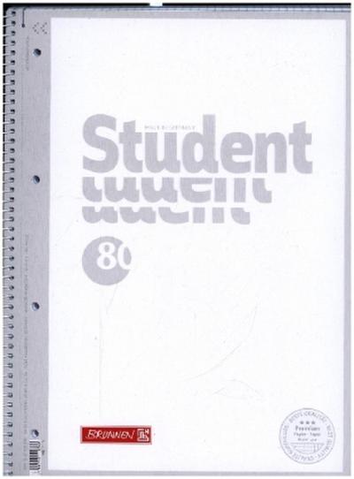 Collegeblock A4 white Lin. 28