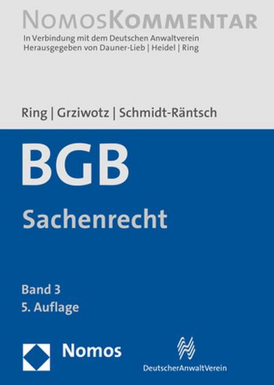 Bürgerliches Gesetzbuch/BGB 3 - Sachenrecht