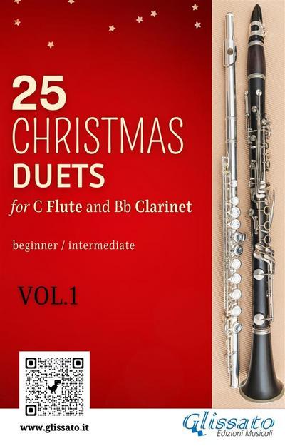 25 Christmas Duets for Flute and Clarinet - VOL.1