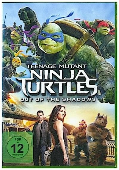 Teenage Mutant Ninja Turtles: Out Of The Shadows, 1 DVD