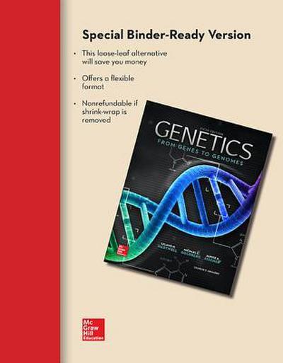 Loose Leaf Genetics: From Genes to Genomes with Connect Plus Access Card
