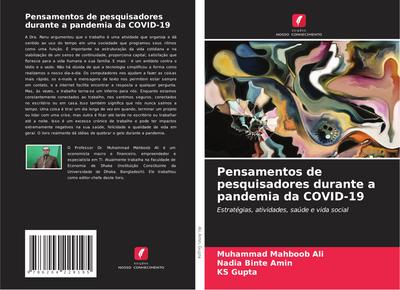 Pensamentos de pesquisadores durante a pandemia da COVID-19
