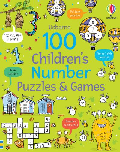 100 Children’s Number Puzzles and Games
