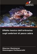 Effetto tossico dell’eritrosina sugli embrioni di pesce zebra