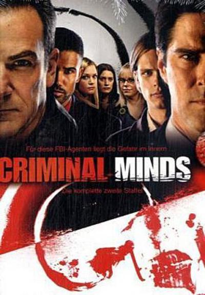 Criminal Minds - Staffel #2 (DVD) 6DVDs Min: 965/DD/WS