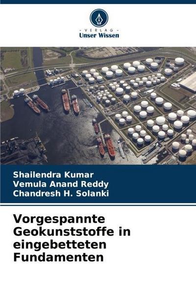 Vorgespannte Geokunststoffe in eingebetteten Fundamenten