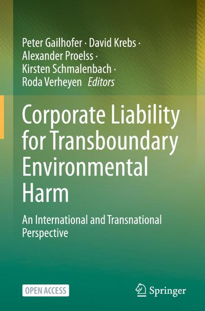 Corporate Liability for Transboundary Environmental Harm