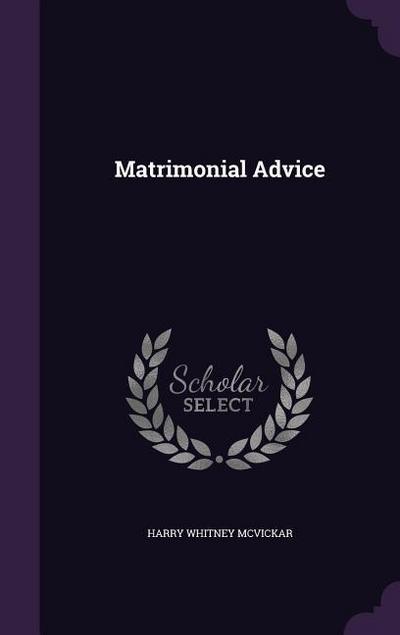 Matrimonial Advice