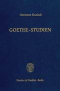 Goethe-Studien.