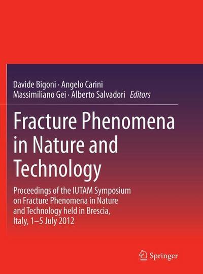 Fracture Phenomena in Nature and Technology
