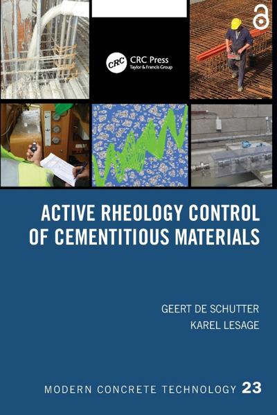 Active Rheology Control of Cementitious Materials