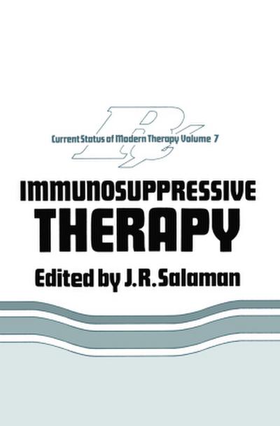 Immunosuppressive Therapy