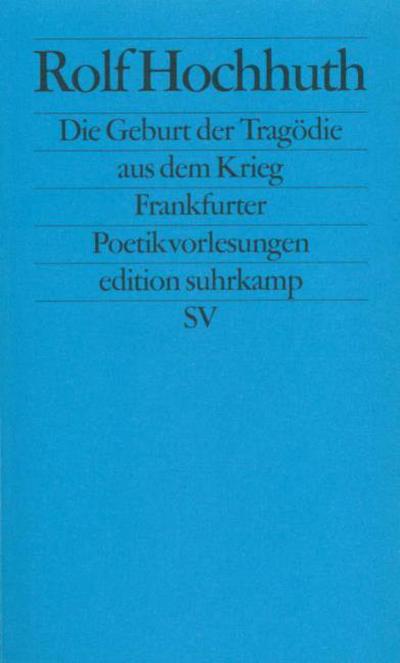 Die Geburt der Tragödie aus dem Krieg