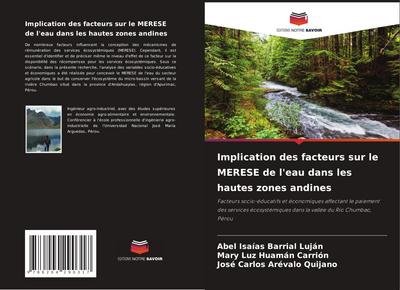 Implication des facteurs sur le MERESE de l’eau dans les hautes zones andines