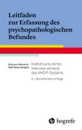 Leitfaden zur Erfassung des psychopathologischen Befundes