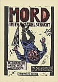 Mord im Fahrstuhlschacht. Tatsachenreihe von Bertolt Brecht und Walter Benjamin. Comic von Steffen Thiemann (Holzschnitt)