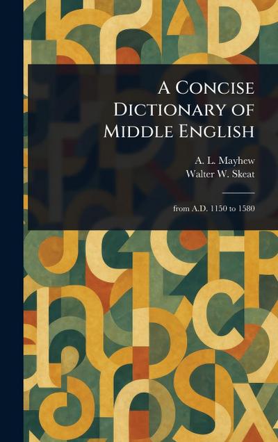 A Concise Dictionary of Middle English