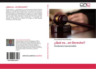 ¿Qué es...en Derecho?