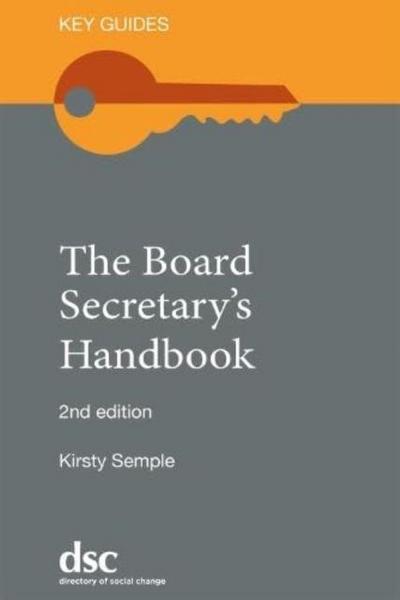 The Board Secretary’s Handbook
