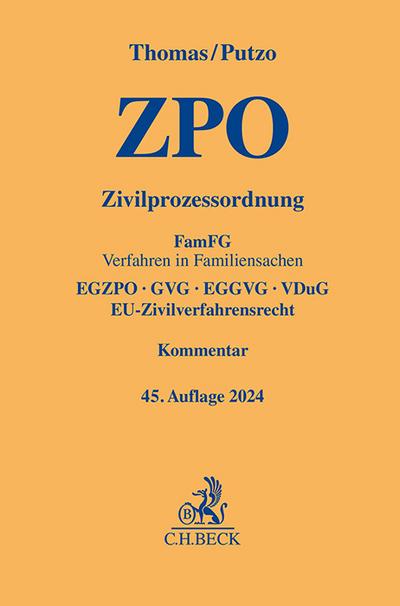 Zivilprozessordnung/ZPO