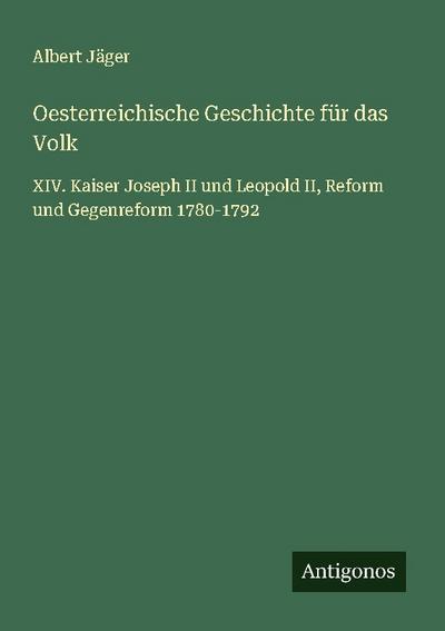 Oesterreichische Geschichte für das Volk