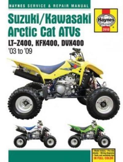 Suzuki/Kawasaki Arctic Cat ATVs (03 - 09)