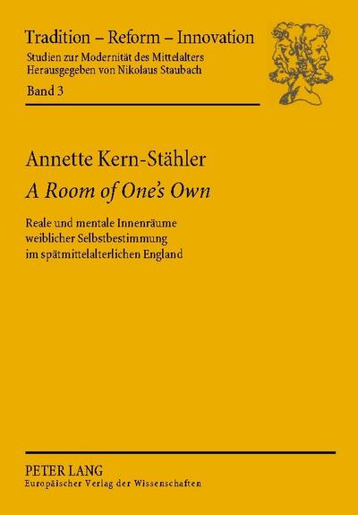 ’A Room of Ones Own’