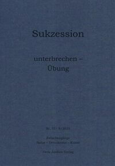 unterbrechen - Übung