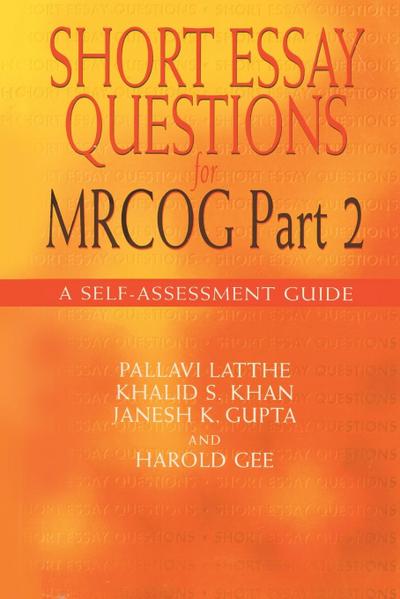 Short Essay Questions for the MRCOG Part 2