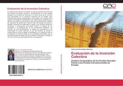 Evaluación de la Inversión Colectiva
