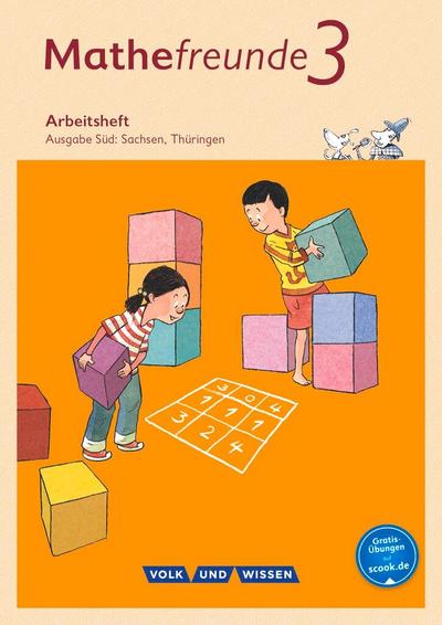 Mathefreunde 3. Schuljahr. Arbeitsheft Süd