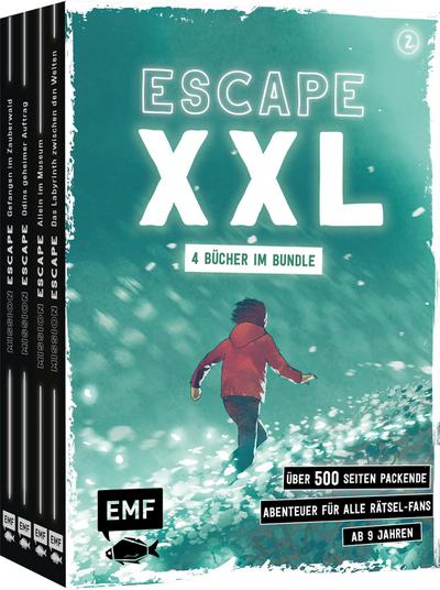 Escape XXL - über 500 Seiten packende Abenteuer für alle Rätsel-Fans ab 9 Jahren (Band 2)