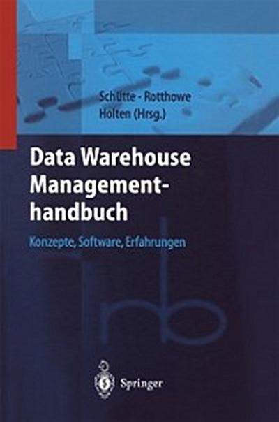 Data Warehouse Managementhandbuch