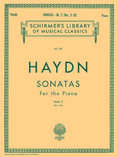 20 Sonatas - Book 2: Schirmer Library of Classics Volume 296 Piano Solo